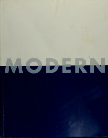 Book cover for What it Meant to be Modern