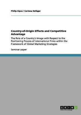 Book cover for Country-of-Origin Effects and Competitive Advantage