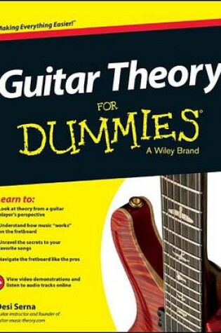 Cover of Guitar Theory for Dummies: Book + Online Video & Audio Instruction