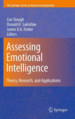 Book cover for Assessing Emotional Intelligence