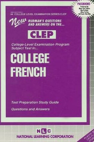 Cover of College French (French Language)
