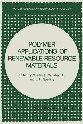 Cover of Polymer Applications of Renewable-Resource Materials