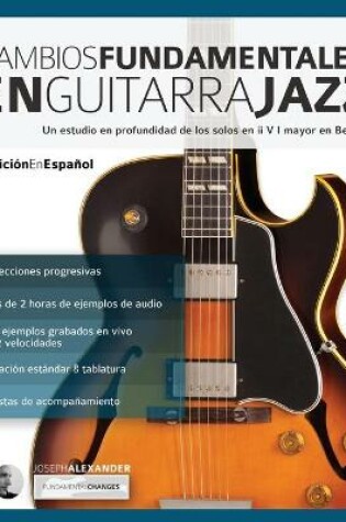 Cover of Cambios fundamentales en guitarra jazz