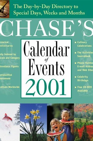 Cover of Chase's Calendar of Events 2001