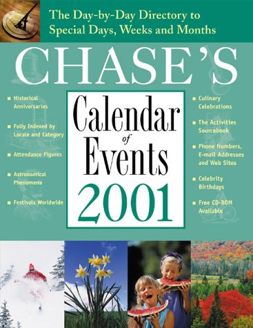 Book cover for Chase's Calendar of Events 2001