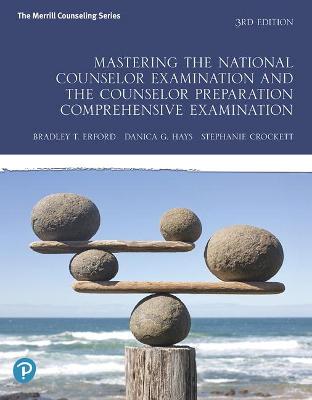 Book cover for Mastering the National Counselor Examination and the Counselor Preparation Comprehensive, Pearson eText -- Access Card