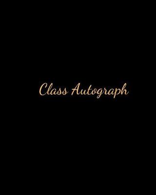 Book cover for Class Autograph