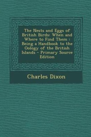 Cover of Nests and Eggs of British Birds