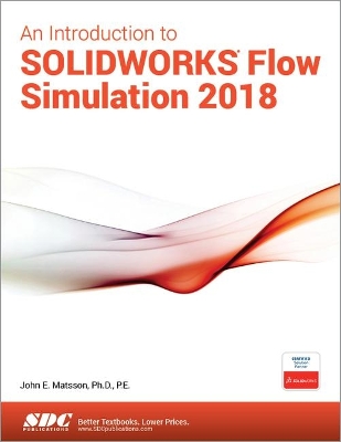 Book cover for An Introduction to SOLIDWORKS Flow Simulation 2018