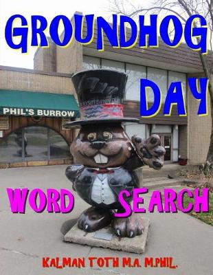 Book cover for Groundhog Day Word Search