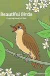 Book cover for Beautiful Birds Coloring Book for Kids