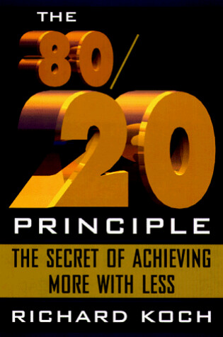 Cover of The 80-20 Principle