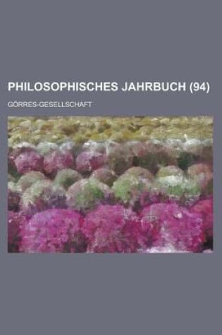 Cover of Philosophisches Jahrbuch (94)