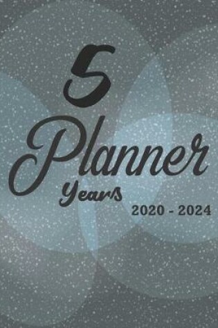 Cover of 5 years planner 2020-2024