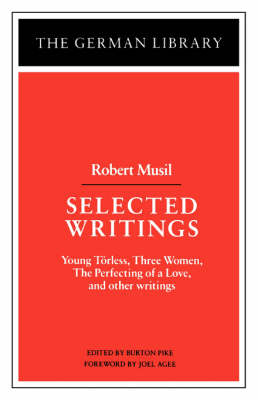 Cover of Selected Writings: Robert Musil