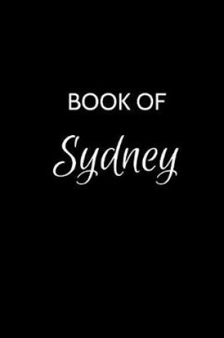 Cover of Book of Sydney