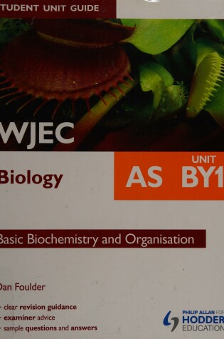 Cover of Wjec as Biology