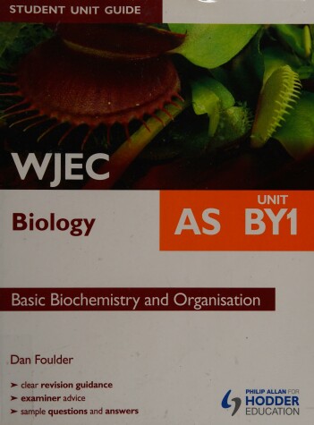Book cover for Wjec as Biology