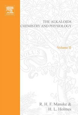 Book cover for The Alkaloids: Chemistry and Physiology V2