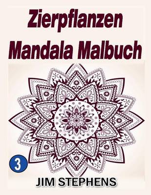 Book cover for Zierpflanzen Mandala Malbuch