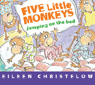 Book cover for Five Little Monkeys Jumping on the Bed