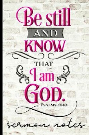 Cover of Be Still and Know That I Am God Psalm 46