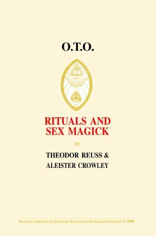 Cover of O.T.O. Rituals and Sex Magick