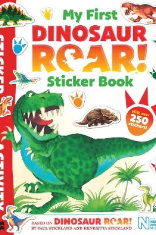 Cover of My First Dinosaur Roar! Sticker Book