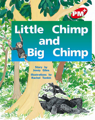 Book cover for Little Chimp and Big Chimp