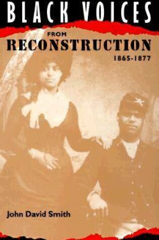 Cover of Black Voices from Reconstruction, 1865-77