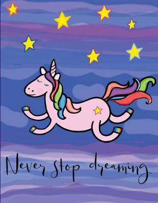 Book cover for Never stop Dreaming