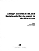 Book cover for Energy, Environment and Sustainable Development in the Himalayas