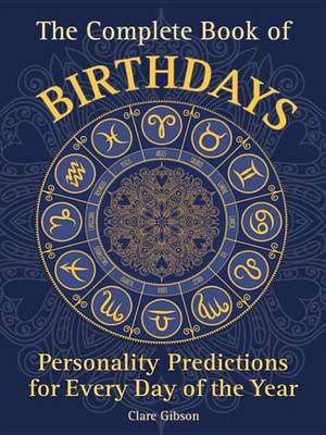 Book cover for The Complete Book of Birthdays