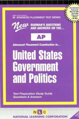 Cover of United States Government and Politics