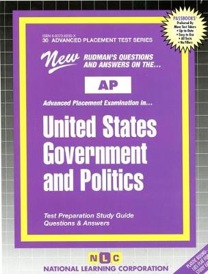 Book cover for United States Government and Politics