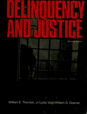 Book cover for Delinquency and Justice