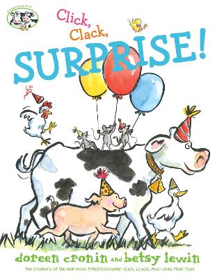 Book cover for Click, Clack, Surprise!