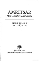 Book cover for Amritsar