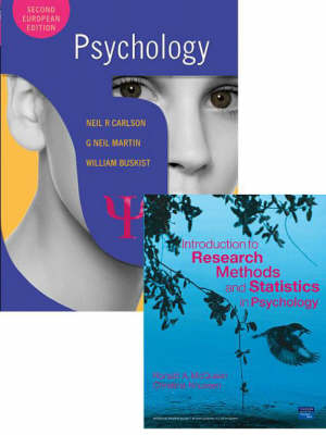 Book cover for Valuepack: Carlson, Psychology Second Edition with MyPsychLab (Course Compass) and Introduction to Research Methods and Statistics in Psychology