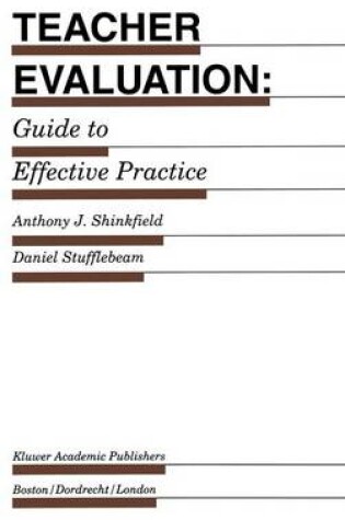 Cover of Teacher Evaluation