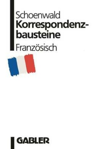 Cover of Korrespondenzbausteine Französisch