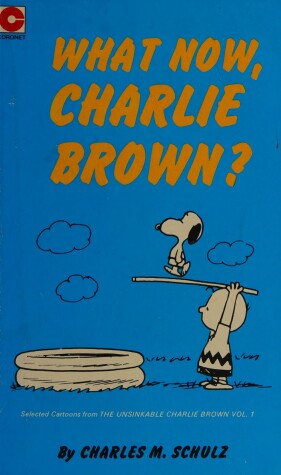 Book cover for What Now, Charlie Brown?