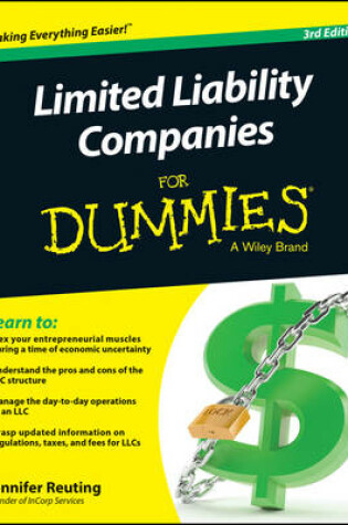 Cover of Limited Liability Companies For Dummies