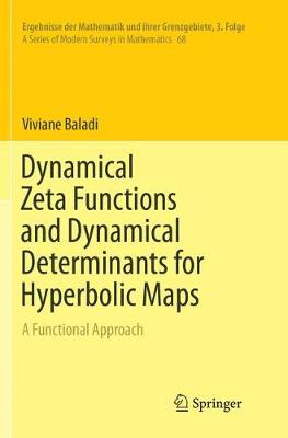 Book cover for Dynamical Zeta Functions and Dynamical Determinants for Hyperbolic Maps