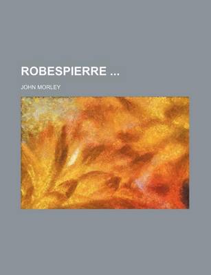 Book cover for Robespierre