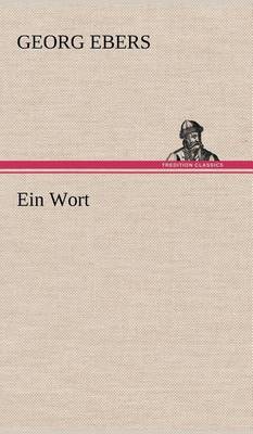 Book cover for Ein Wort