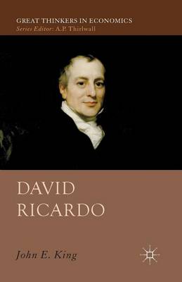 Book cover for David Ricardo