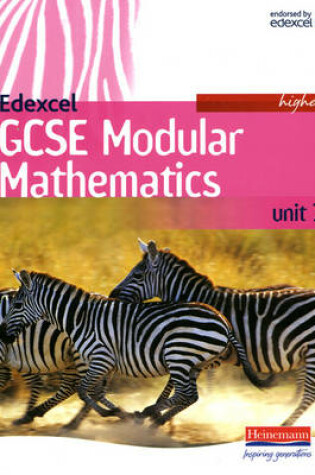 Cover of Edexcel GCSE Modular Mathematics Higher Unit 3