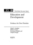 Cover of Education and Development