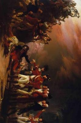 Book cover for American Revolution Sortie Made by the Garrison of Gibraltar John Trumbull Painting Journal